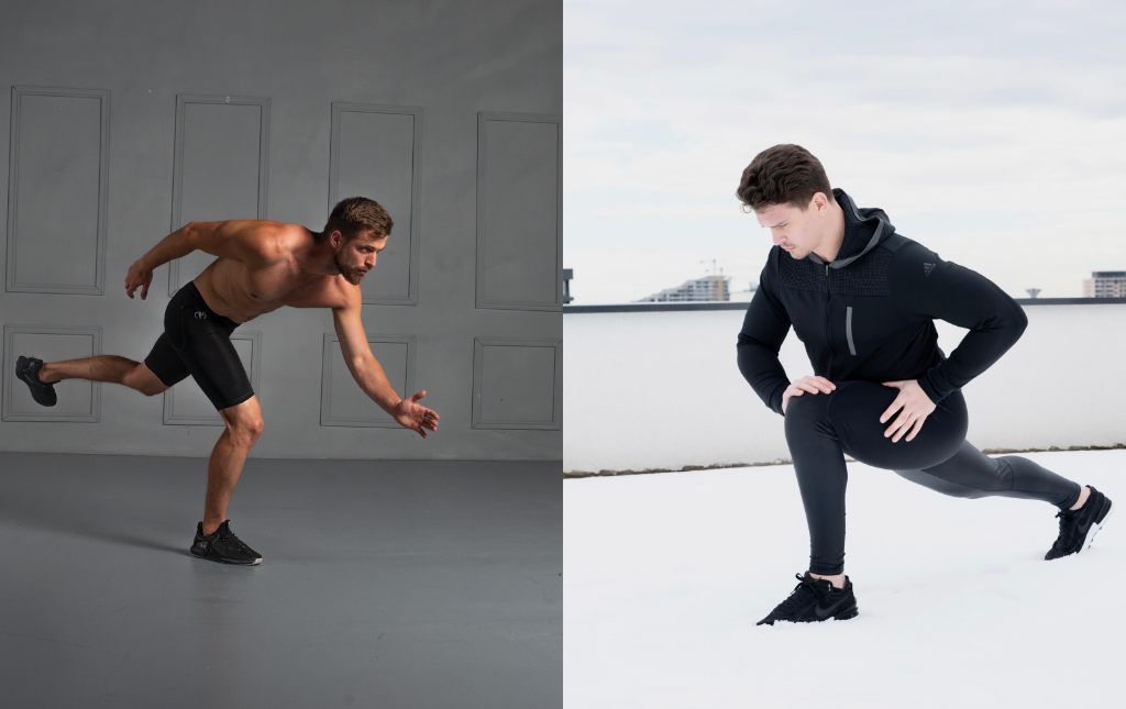 Compression shorts vs running tights