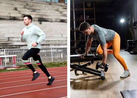 Men’s Compression Leggings for Running and Gym Workouts 