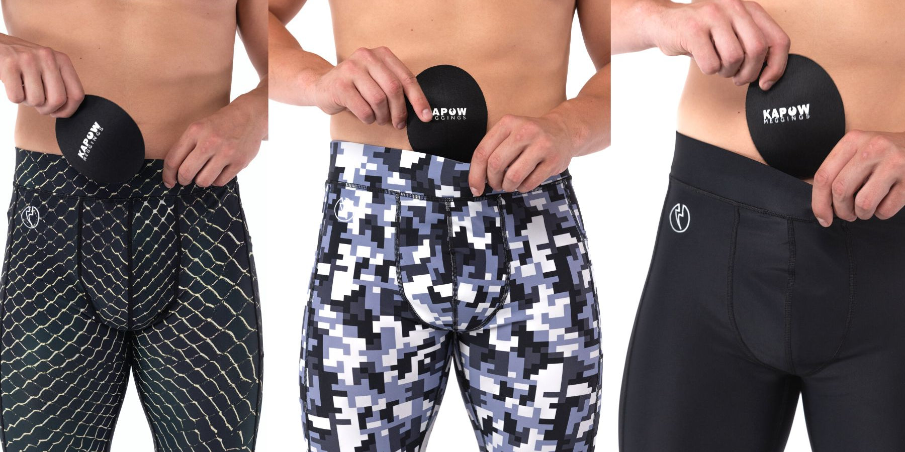 Leggings With Removable Modesty Pad