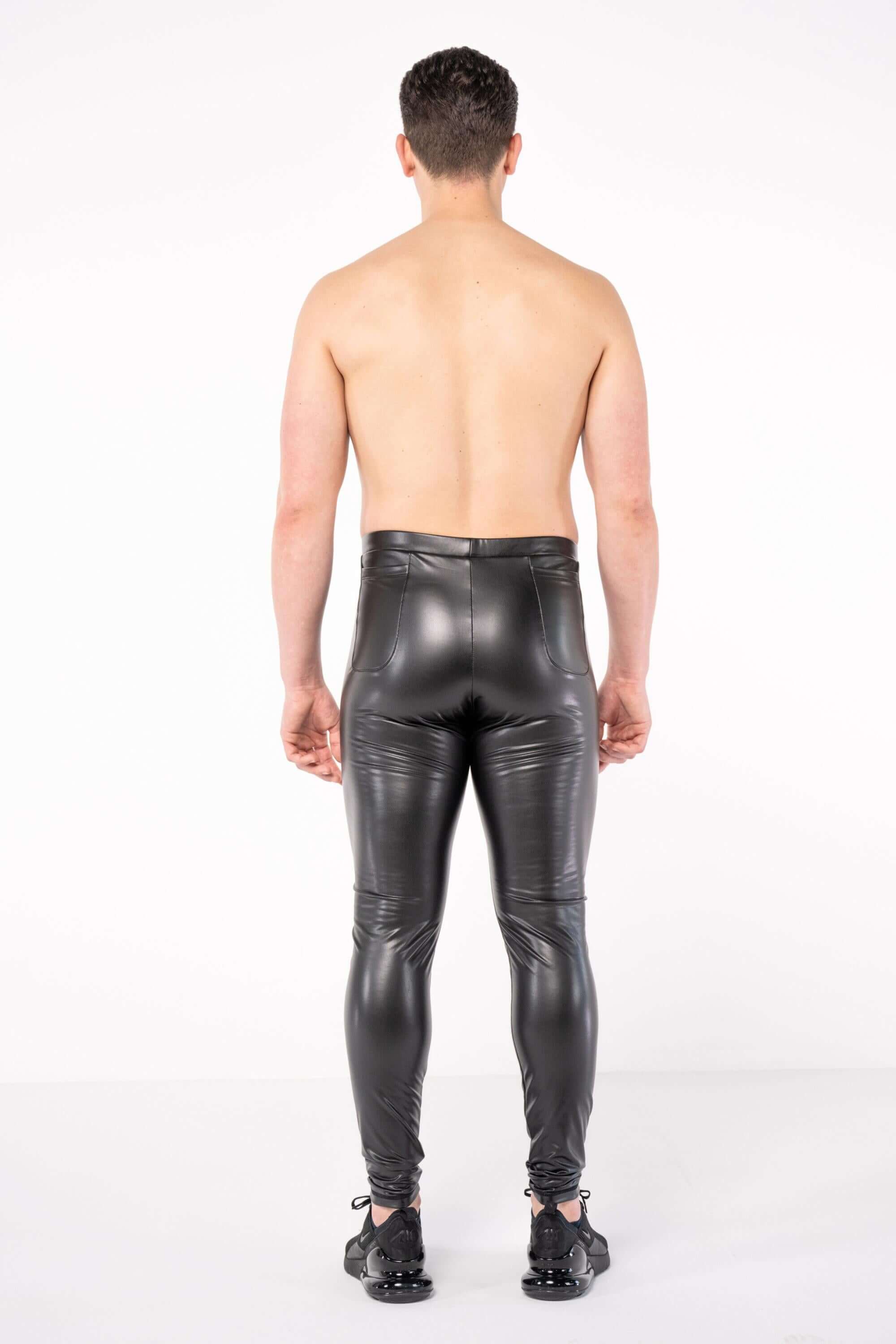 Berlin Vegan Leather Meggings - Kapow Meggings