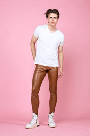 Cairo Faux Leather Meggings