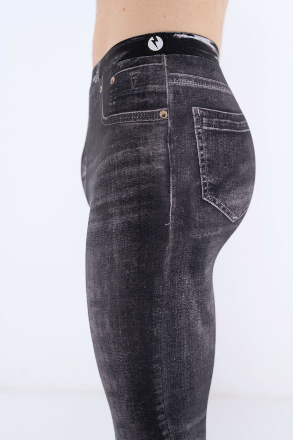 Dark Denim Dave Meggings