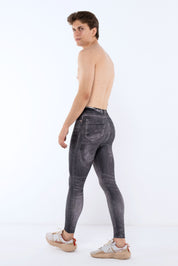 Dark Denim Dave Meggings