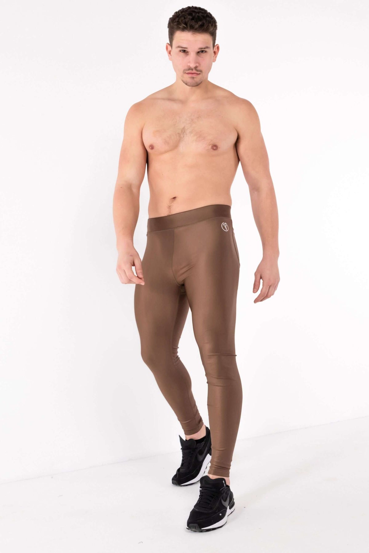 Mens brown clearance tights