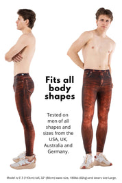 Rust Jean Ringo Meggings