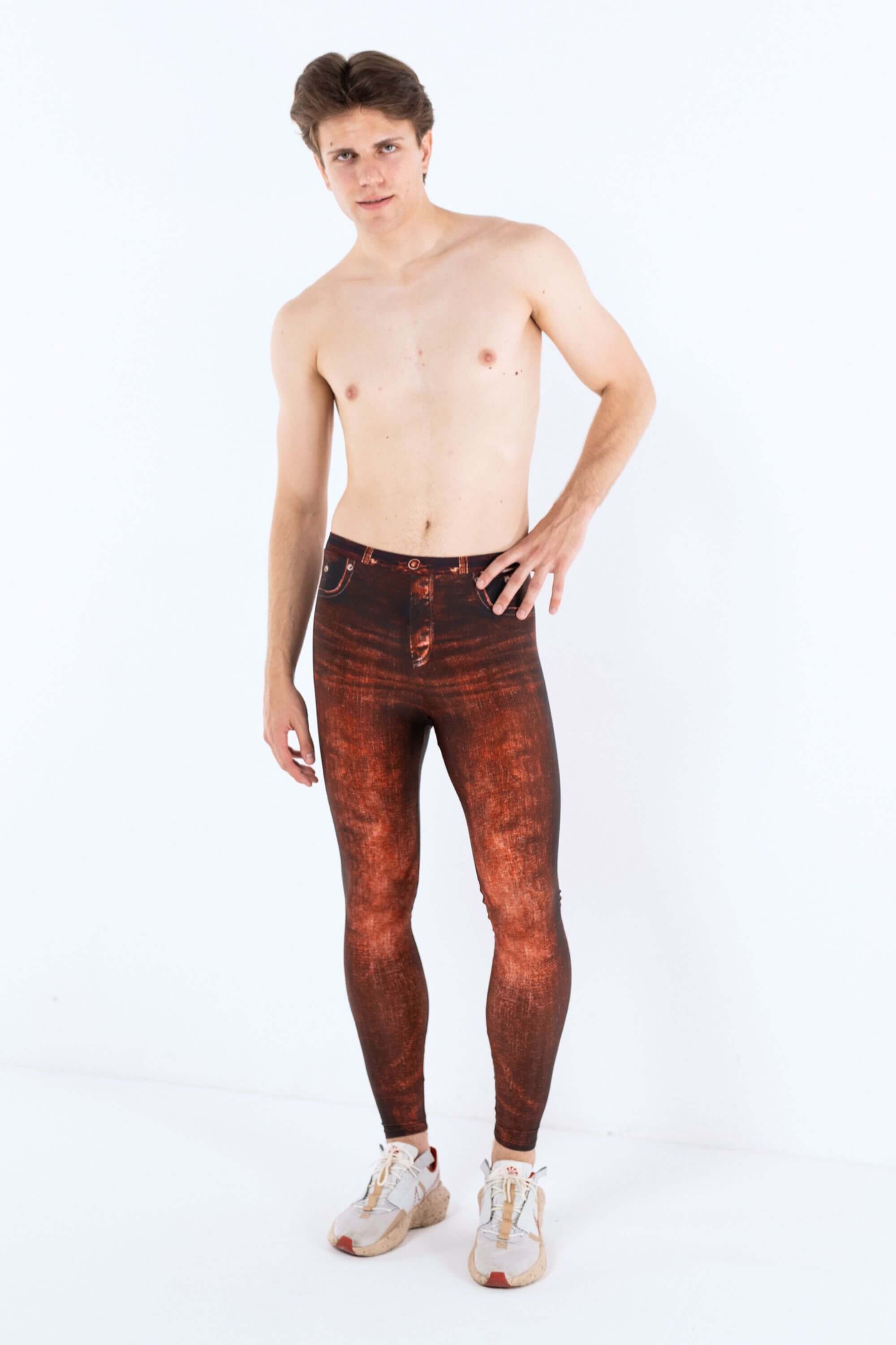 Rust Jean Ringo Meggings