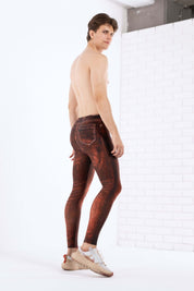 Rust Jean Ringo Meggings