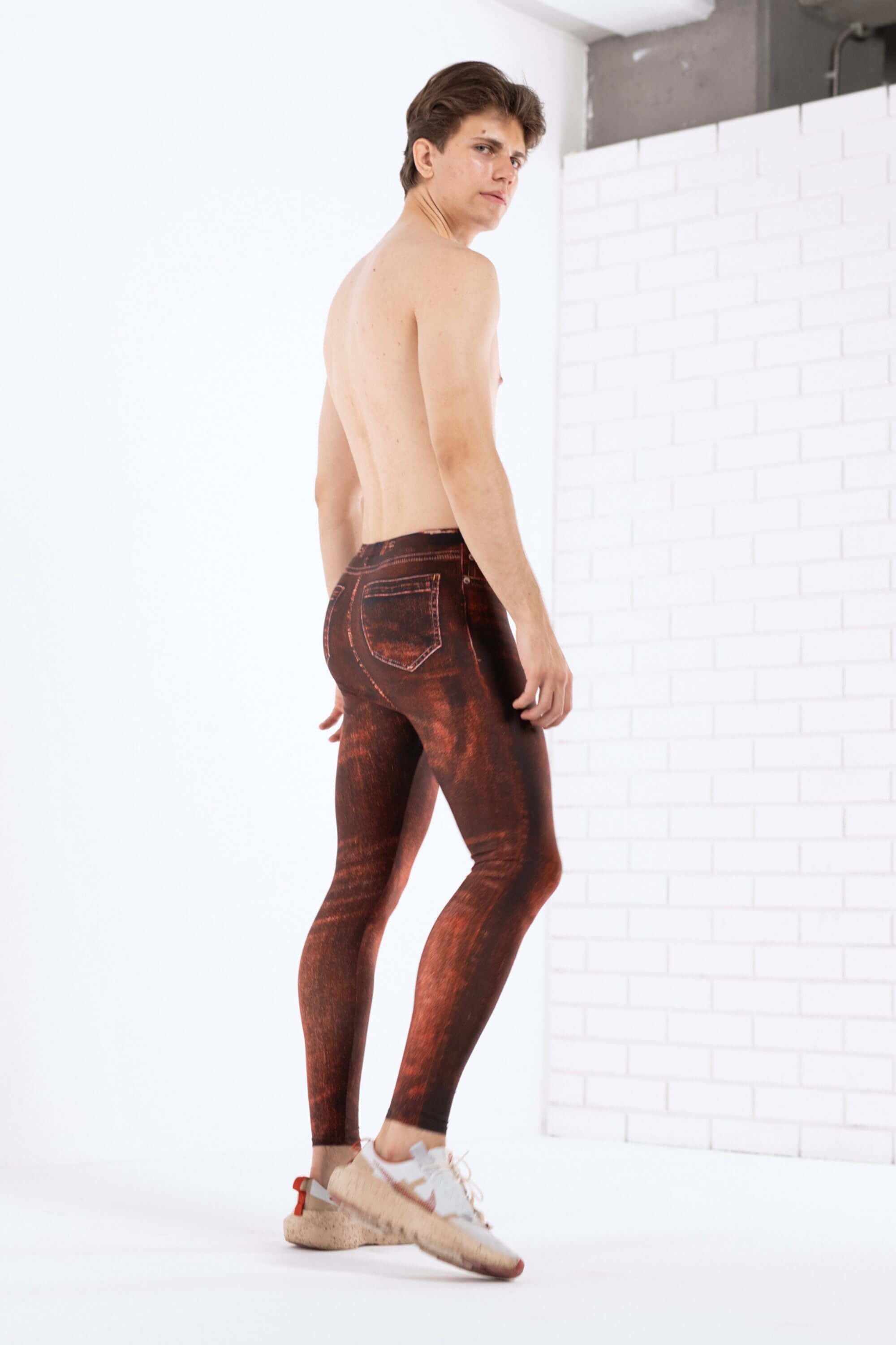 Rust Jean Ringo Meggings