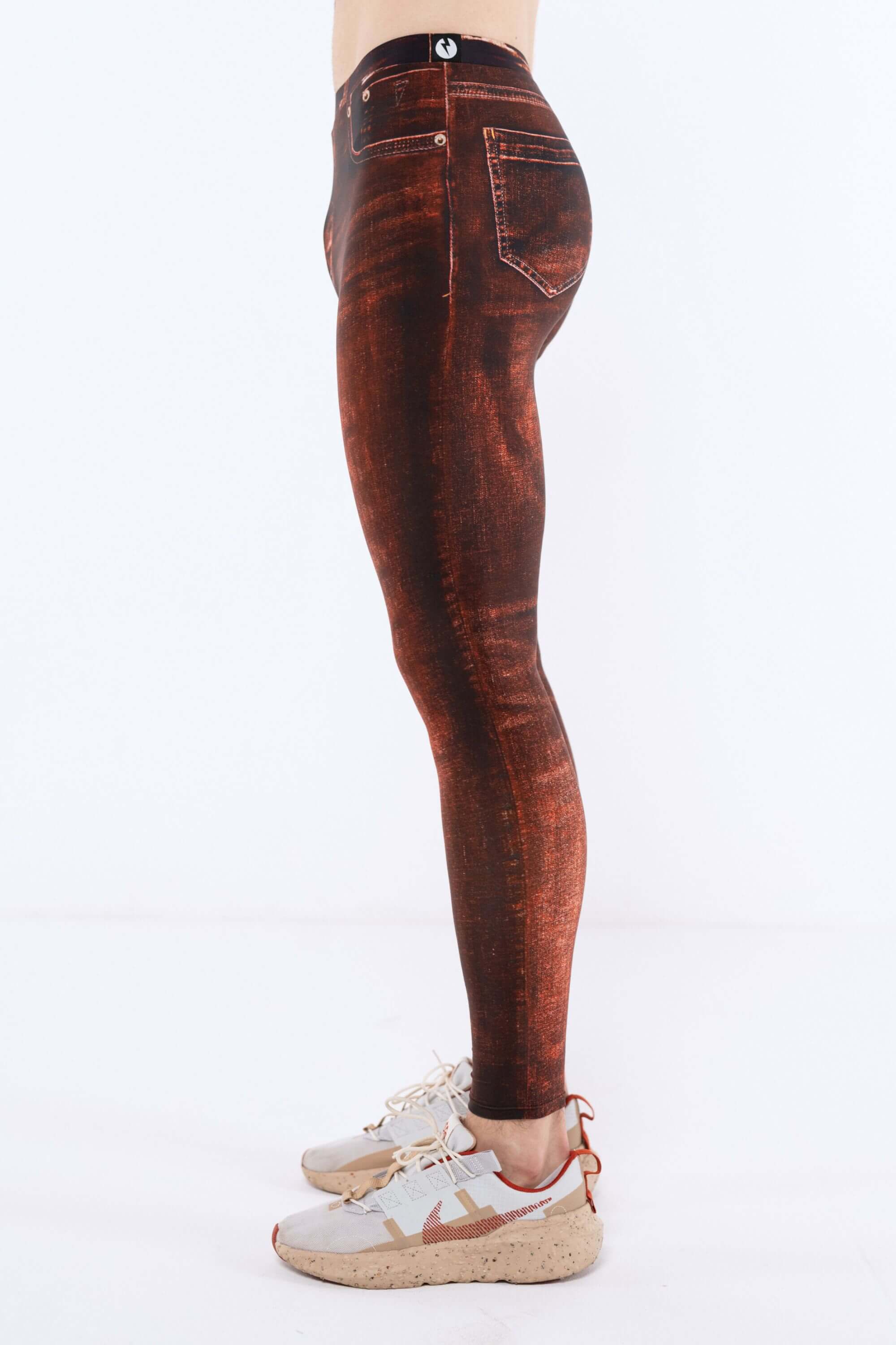 Rust Jean Ringo Meggings