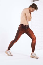 Rust Jean Ringo Meggings