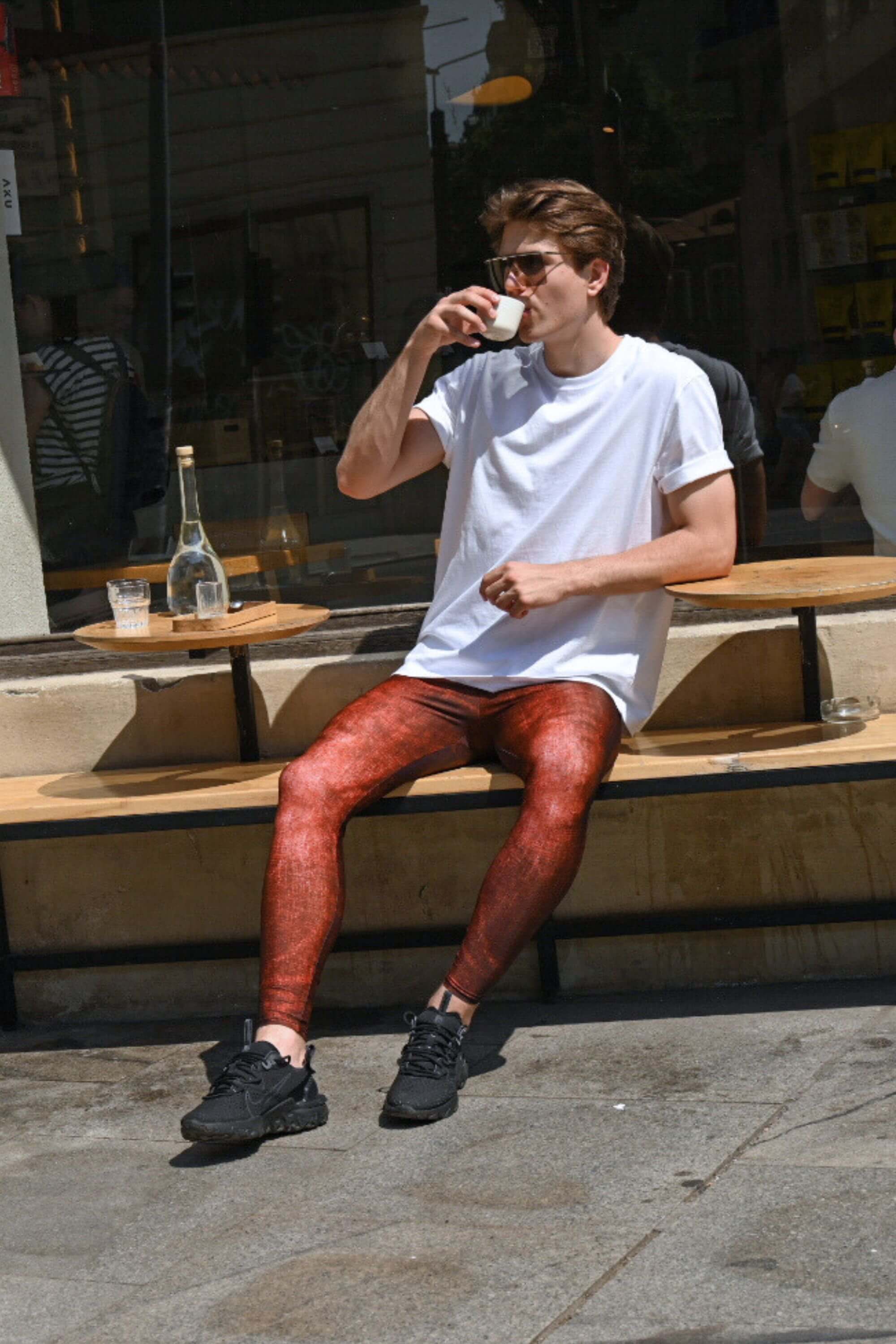 Rust Jean Ringo Meggings