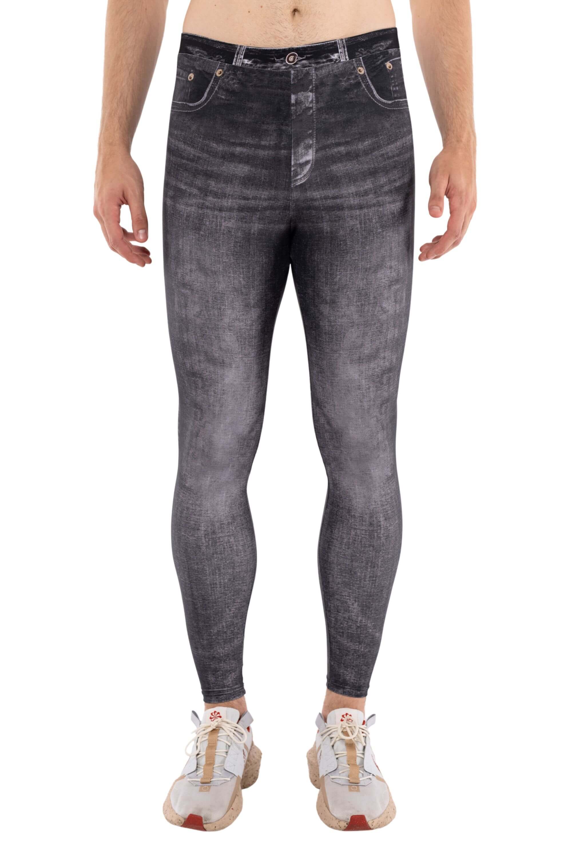 Dark Denim Dave Meggings