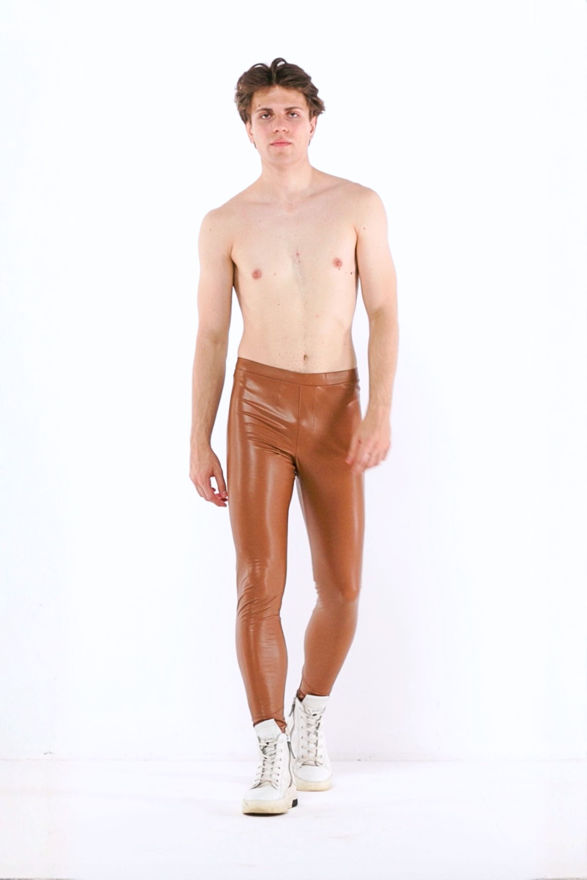 Cairo Faux Leather Meggings