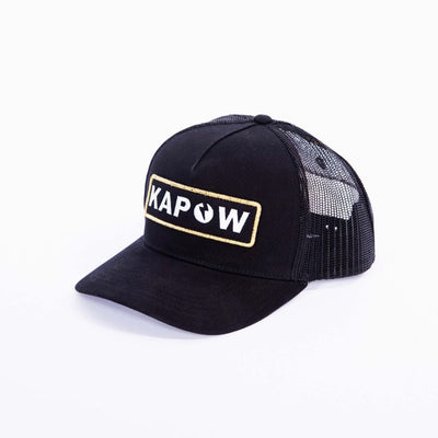 Black Label Trucker Hat - Kapow Meggings