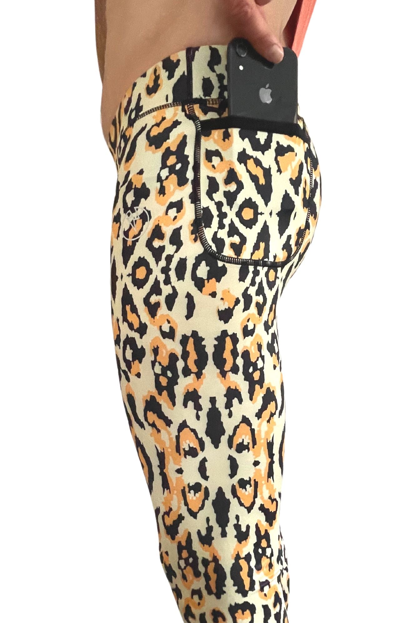 Womens Cross Animal Leopard Print Full Length Stretched Legging UK  XL,XXL,XXXL | eBay