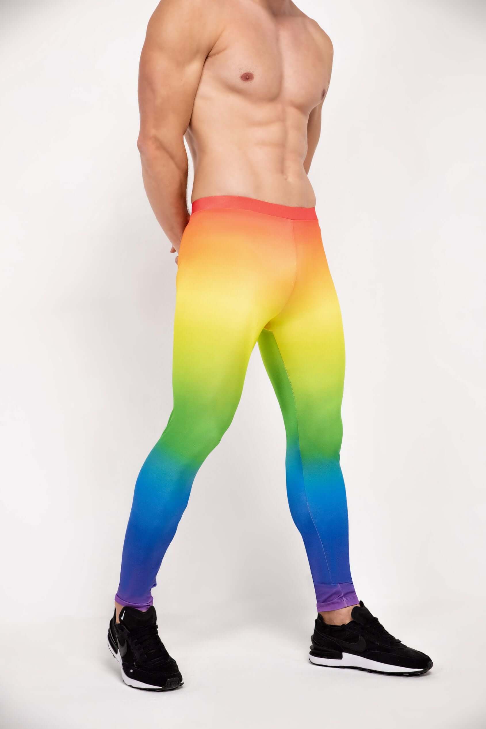 Daydream Men's Leggings Rainbow Kapow Meggings - Main Image
