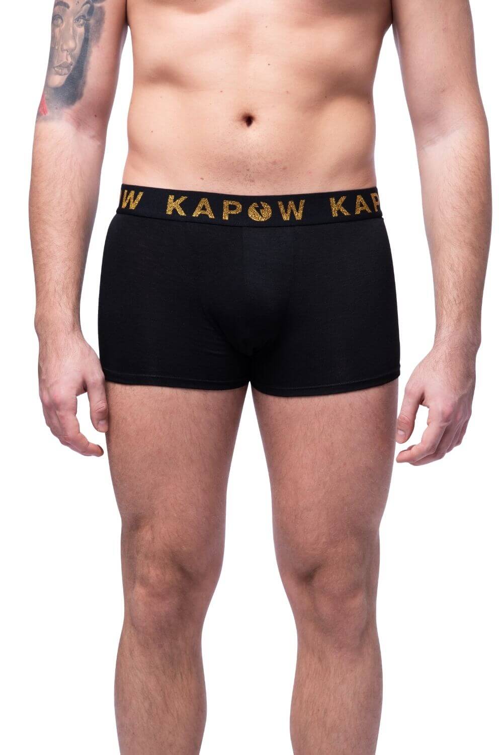Metcoff Boxer Men’s Underwear Boxers | Midnight Black | Kapow Meggings